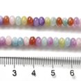 thumbnail image 4 of 5pcs Natural Freshwater Shell Beads Strands Rondelle Dyed Mixed color 5x3mm Hole: 0.6mm about 121~122pcs/strand 14.76''(37.5cm), 4 of 4