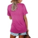 thumbnail image 3 of Camiseta Mujer Lunivop Cuello en V Manga Corta Casual, 3 of 3