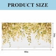 thumbnail image 3 of Yellow Eucalyptus Leaves Fluorescent Light Covers, Spring Floral Summer Botanical Magnetic Light Covers for Ceiling Lights, Fluorescent Ceiling Shade Filters for Classroom Bedroom Office 4x2Ft x 4PCS, 3 of 8