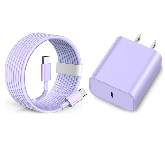 20W Type C Fast Charging Block, 3ft Android Phone Charger Cable for Samsung Galaxy A16 A15 A14 5G A54 A35 A53 A13 S25 S24 S23 S22, USB C Pixel 9 Pro XL Fast Wall Charger for Google Pixel 8a 7a 6 Pro