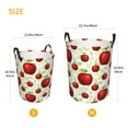 thumbnail image 5 of Bingfone Fruit Apples Waterproof Foldable Laundry Hamper Bucket With Handles For Storage Bin,Clothes Hamper (Small), 5 of 8