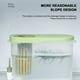 thumbnail image 4 of Pisexur Batería de cocina Refrigerador de gran capacidad, hervidor frío con grifo, tetera para frutas, cubo para limonada para la cocina del hogar, 4 of 8