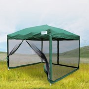 Quictent 10x10 Ez Pop up Canopy Screen House with Netting Instant