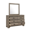 thumbnail image 4 of Inesita Grayish Brown Panel Bedroom Set Special Full 3 Piece: Bed, 2 NightStands, 4 of 13