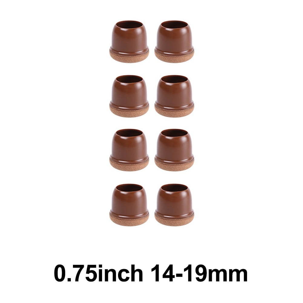 Chair Leg Protector for Hardwood Floors, 8Pcs TPE Chair Leg Caps for