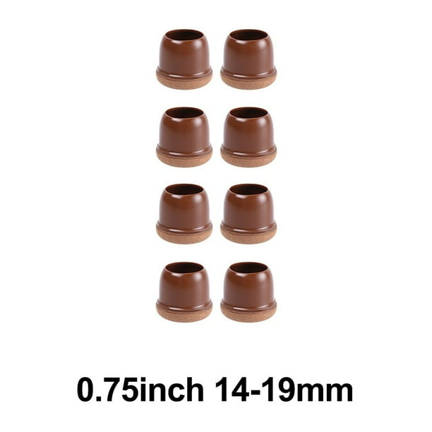 Chair Leg Protector for Hardwood Floors, 8Pcs TPE Chair Leg Caps for