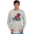 thumbnail image 5 of Tried It Home Nerd Science Project Long Sleeve TShirt Men Women Brisco Brands M, 5 of 5