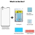 thumbnail image 6 of LG G8 ThinQ Glass Screen Protector [Edge to Edge Coverage] Full Protection Durable Tempered Glass [Full Coverage] Clear Screen Protector 9H Hardness, No Bubble Work with Most Case for LG G8 Thinq, 6 of 6