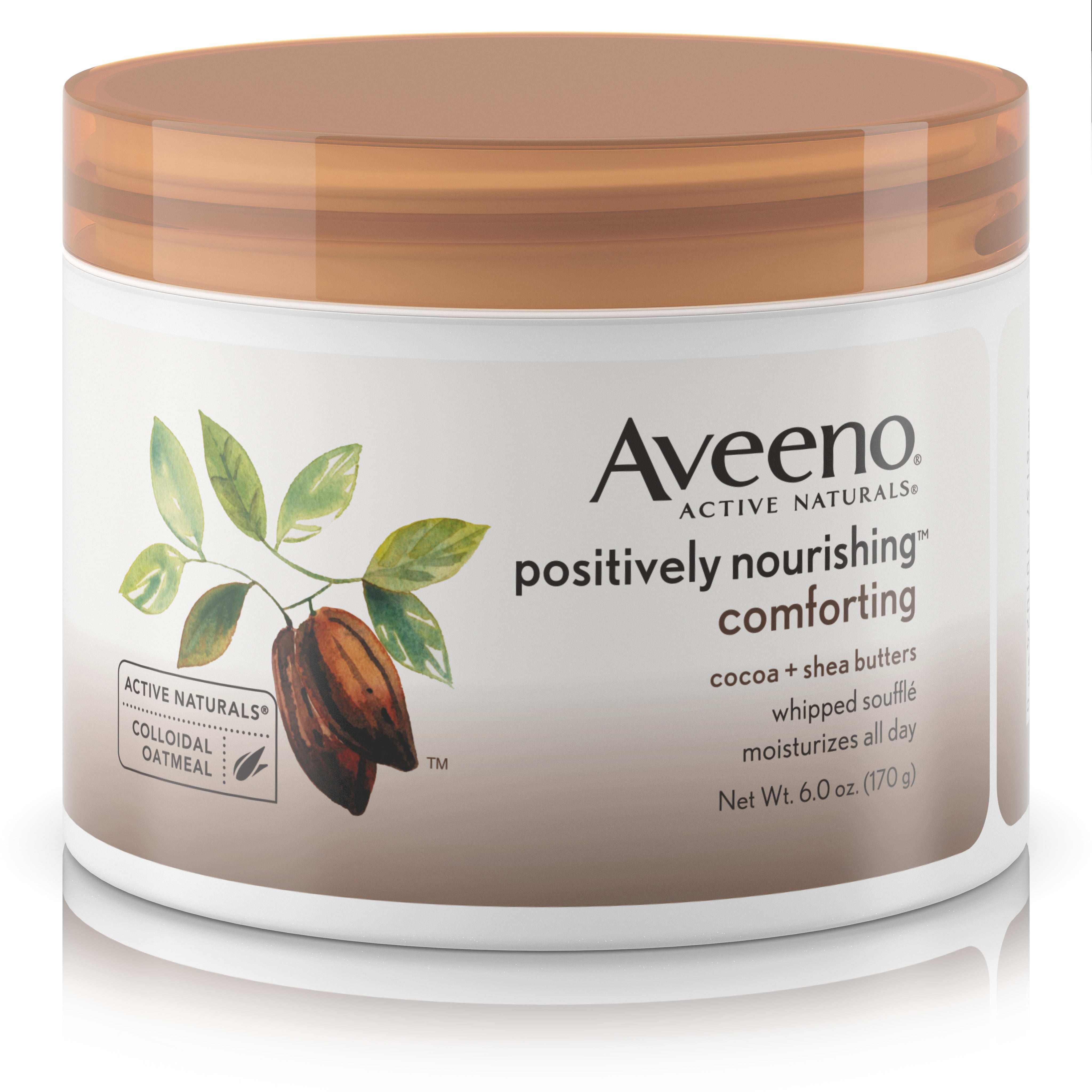 Aveeno Positively Nourishing Body Cream Oatmeal, Shea Butter and Cocoa