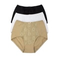 thumbnail image 3 of Paquete de Pantaletas Gota de Rocío Modelo 2710, Estilo Faja pantaleta, Colores Básicos, 3 of 5