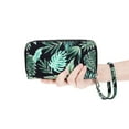 thumbnail image 7 of HAWEE Removable Wristlet Women's Casual Cell Phone Wallet, Banana Leaf, 7 of 7