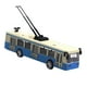 thumbnail image 2 of Modelo de tranvía clásico Transporte de automóvil Modelo 1:90 Regalos de cumpleaños de aleación coleccionables Decoración interactiva Vehículos Azul, 2 of 8