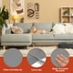thumbnail image 3 of Cinta de parches de cuero Uxcell para muebles, kit de reparación de cuero autoadhesivo de vinilo de 6.3 x 61 pulgadas, gris claro, 3 of 6