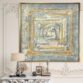 thumbnail image 3 of Gold Glam on Grey Tapestry II - Transitional Framed Canvas, 3 of 3