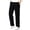 Black, variant on Mens Relaxed Straight Chino Pants Button Zipper Pockets Lightweight Daily Office Walking Casual Trousers Comfy Multiple Solid Colors Straight Pants for Men