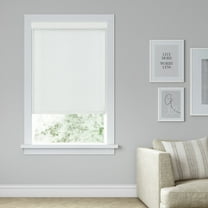 LEVOLOR Custom Expressions Collection, Cordless Room Darkening Roller Shade, Whisper, 41 3/4" Width x 48" Length