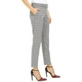 thumbnail image 3 of CALVIN KLEIN Womens Gray Zippered Pocketed Cropped Pants Petites Size: 6P, 3 of 3
