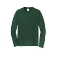 thumbnail image 5 of Port Company Long Sleeve Fan Favorite Tee-6XL (Forest Green), 5 of 6