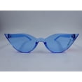 thumbnail image 1 of BP 51 mm Rimless Cat Eye Sunglasses in Blue - One Size, 1 of 2