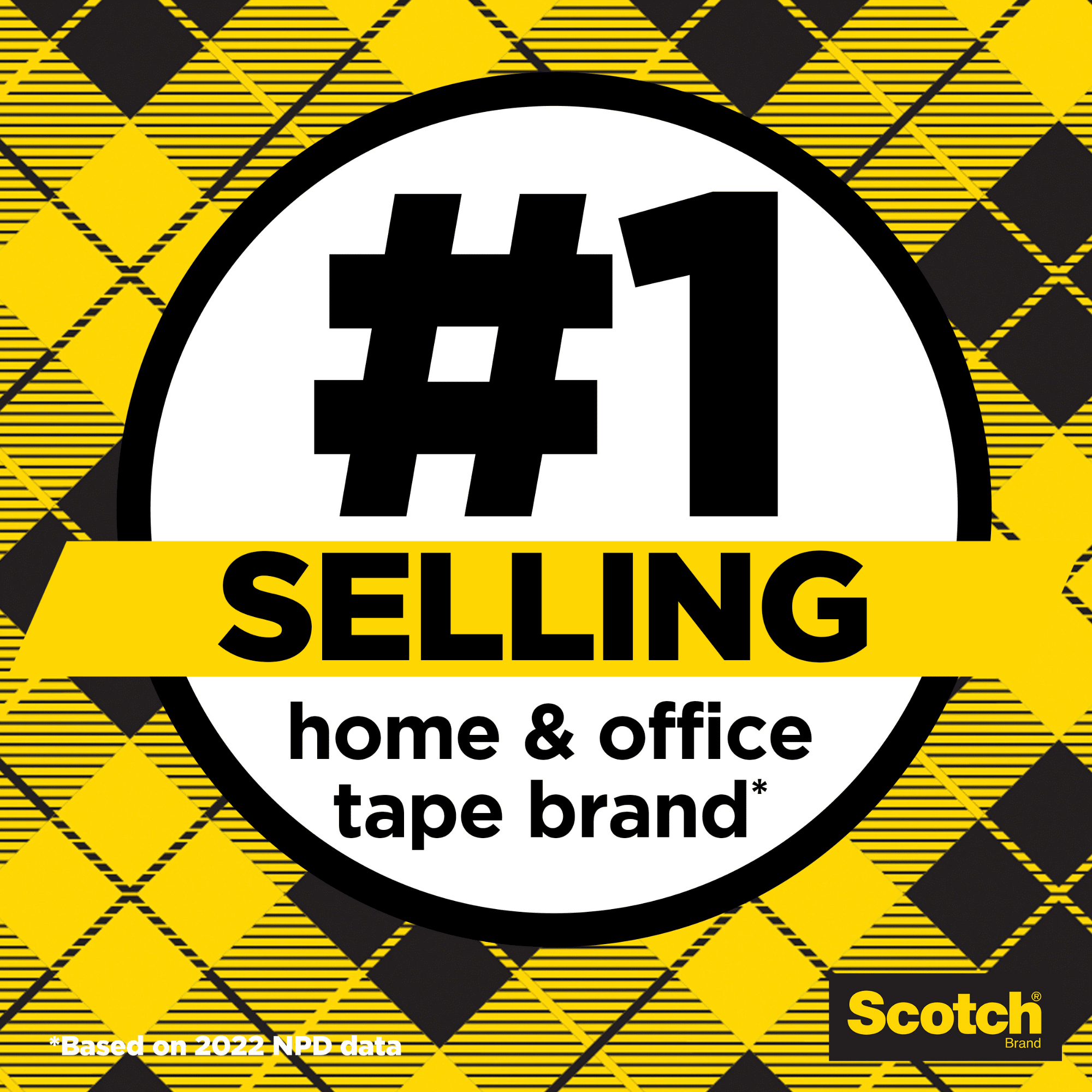 Scotch Permanent Double Sided Tape [Linerless] (665-C): 1 in. x 36 yds. (Clear) boxed [12 Rolls]