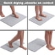 thumbnail image 4 of Alfombra de baño FanWayer Diatomaceous Earth Stone 60 x 39 cm, color gris, 4 of 9