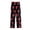 Dark Blue, variant on Spider Hero Halloween Pants Women's Plush Fleece Lounge Pants Cozy Warm Elastic Waist Pajama Bottoms Soft Graphic Printed Sleepwear Fuzzy Warm Home Sleepers Trousers, Black, M