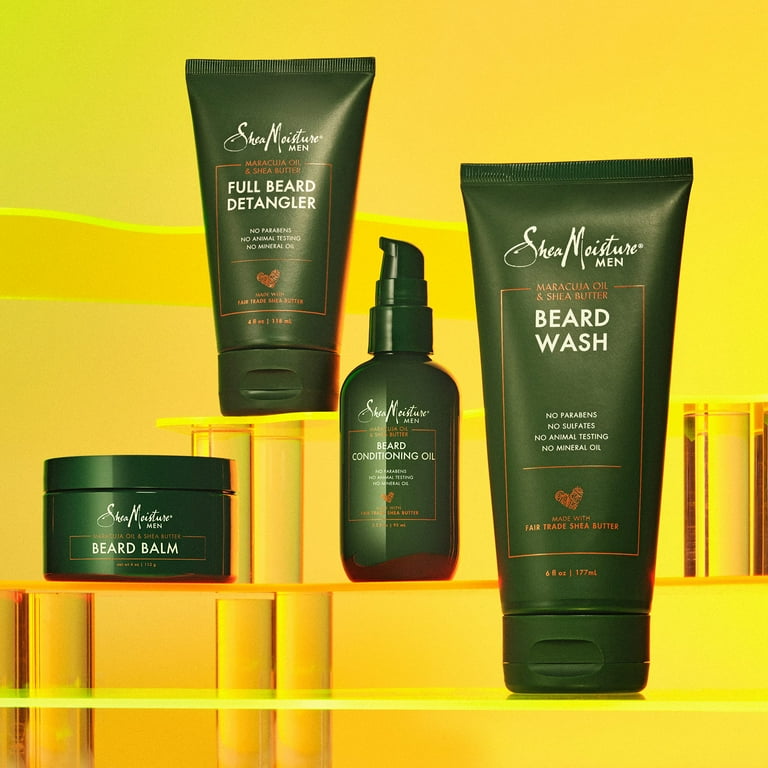 スタイリング剤 oku hair milk & daily oil & balm set SheaMoisture Beard Oil and Balm Set for Men with Maracuja and Shea