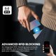 thumbnail image 4 of Billetera Inteligente CODE 118 Wallet MS Aluminio Aeroespacial Bloqueo RFID Mecanismo Automatico, 4 of 5