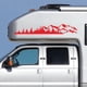 thumbnail image 4 of Calcomanías de Cuerpo de Coche Baoblaze Impermeable Rojo, 4 of 5