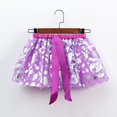 thumbnail image 3 of Hotiary Toddler Baby Girls Halloween Tulle Tutu Fancy Mini Skirt Kids Elastic Waist Print Mesh Pumpkin Bat Puffy Dress Princess Party Skirt for 2-11 Years, 3 of 5