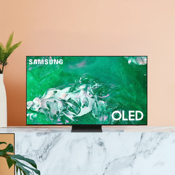 Samsung QN65S90DAFXZC 65" 4K UHD HDR OLED Tizen Smart TV - 2024 - Graphite Black (Factory Refurbished)