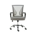 thumbnail image 4 of Modern Home Zuna Ergonomic Mesh Mid Back Office Chair, Black & gray, 4 of 10