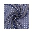 thumbnail image 4 of BUFANDAS DE ALGODÓN Y LINO PARA MUJER CON PUNTOS, PAÑUELO CUADRADO DE COLOR SÓLIDO RETRO 22.8x22.8" AZUL MARINO-MÁS PUNTOS, 4 of 6