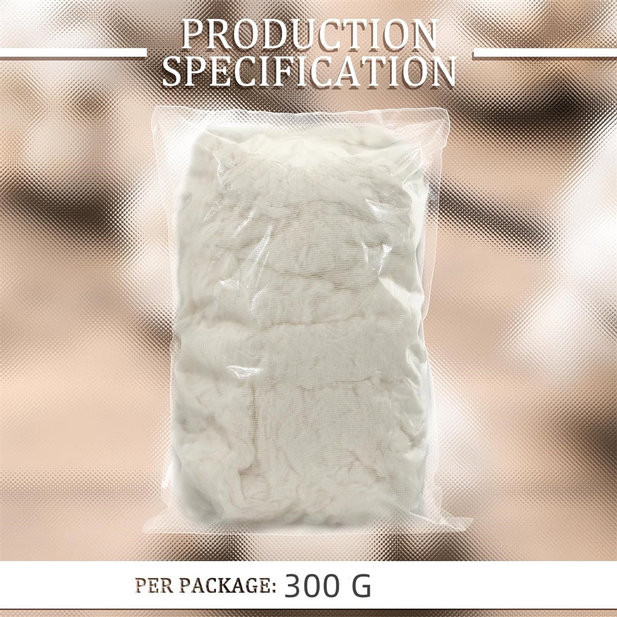 Polyester Fiber Fill 300 G/Pack,White Polyester Fiber Cotton Stuffing,Cotton Filling for Pillow,Fiber Batting for Upholstery Couch Dolls,Clean Cotton for Art Crafts Stuffed Animals Filler