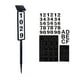 thumbnail image 5 of Fiudx Letrero de Dirección para Exteriores, Placa Numerada con Luz Led Solar, Control Inteligente con 2 Modos de Iluminación, Resistente Al Agua y Duradero, Fácil Instalación, para Jardín, Casa, Emer, 5 of 7