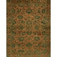 thumbnail image 1 of Ahgly Company Indoor Rectangle Abstract Dark Bisque Brown Abstract Area Rugs, 6' x 9', 1 of 6