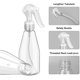 thumbnail image 3 of Botella vacía de 200 ml (3 piezas) Botella transparente para plantas Hing y Er, 3 of 5