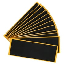 Beaupretty 12Pcs Black Fingerboard Grip Tape Anti Skid Adhesive Tape for Fingerboard and Decor Use