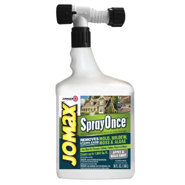 RustOleum 343598 Jomax Stain Remover Exterior Spray, 56 Ounce