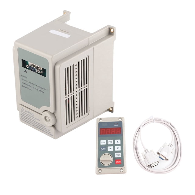 Convertidor trifásico Risegun 8A VFD Inversor de frecuencia variable Entrada monofásica salida trifásica 1.5KW 220V