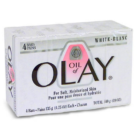 P & G Olay Moisturizing Bars, 4 ea