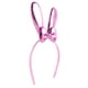 thumbnail image 5 of Accesorios para el cabello de bebé con lazo y orejas de conejo, diadema elástica Rosado, 5 of 6