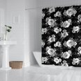 thumbnail image 2 of Pioneer Flower Floral Print Pattern Shower Curtain 72"x84", Bathroom Decorative Shower Curtain Set with 12 Hooks, Waterproof Washable, 2 of 6
