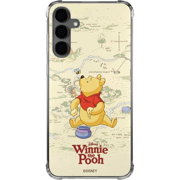 Skinit Disney Winnie the Pooh Hundred Acre Wood Galaxy S24 Plus Clear Case