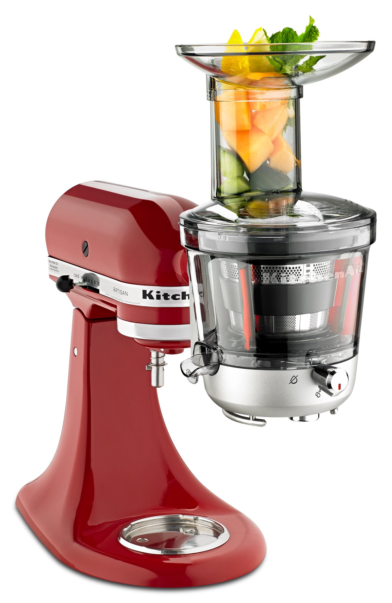 KitchenAid KSM1JA Masticating Juicer and Sauce Attachment Silver - image 3 of 5