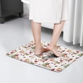 thumbnail image 4 of Multicolor Christmas Pattern Flannel Non Slip Door Rugs,Washable Door Mats Indoor,Decorative Door Mats,Dirt-Resistant and Absorbent Doormat for Entrance,Bedroom,Kitchen,Bathroom,23.5x16in(60x40cm), 4 of 5