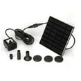 thumbnail image 4 of Outdoor Solar Floating Brushless Water Fountain Pump With 5 Replacement Heads For Multiple Water Patterns Bird Bath Small Pools Swimming Pools Fish Tanks Garden Decoration Oxygen, 4 of 8