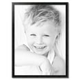 thumbnail image 2 of ArtToFrames 30" x 41" Black Engraved Edges Picture Frame, 30x41 inch Black Wood Poster Frame (WOM-4055), 2 of 8