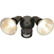 Brink's 180-Degree Motion Activated Security Light, Black Finish
