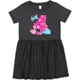 thumbnail image 3 of Inktastic Dinosaur Party-fourth Birthday Girls Toddler Dress, 3 of 5